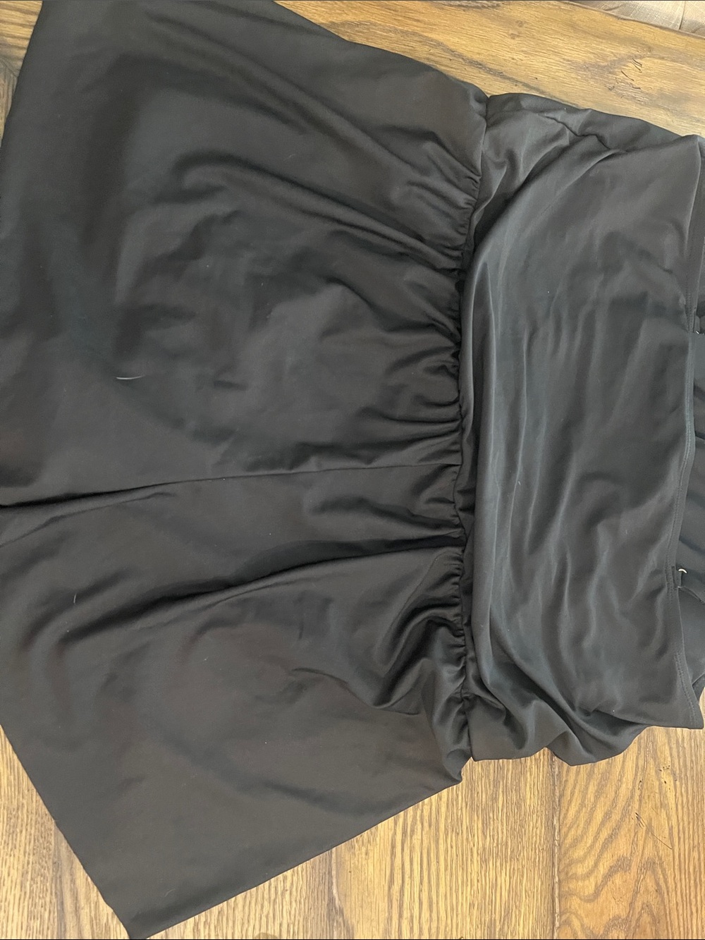 Time and Tru Black Women’s Swim Romper NWOT 1X - Picture 12 of 12